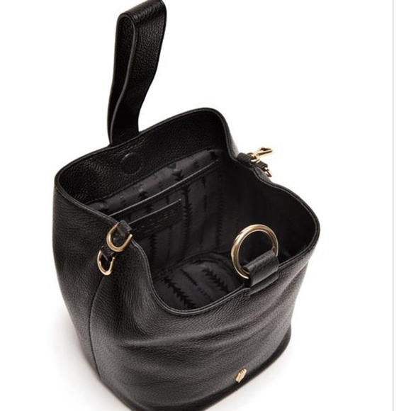 NWT THACKER LOREN genuine leather BUCKET BAG - Picture 2 of 10